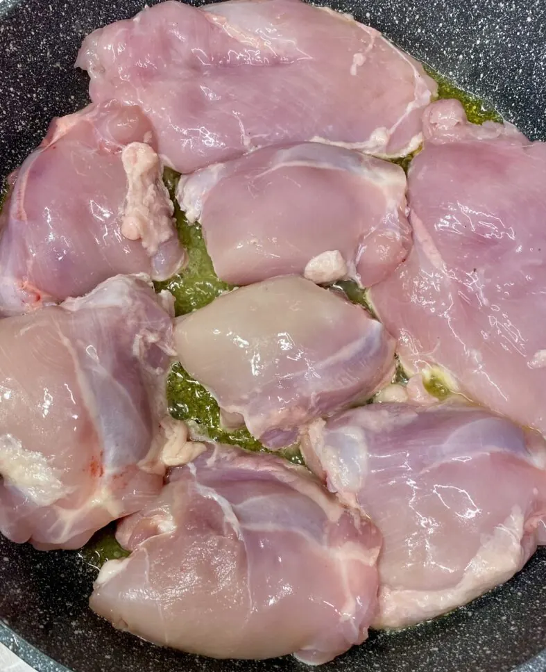 Курица, запеченная с фенхелем · 2