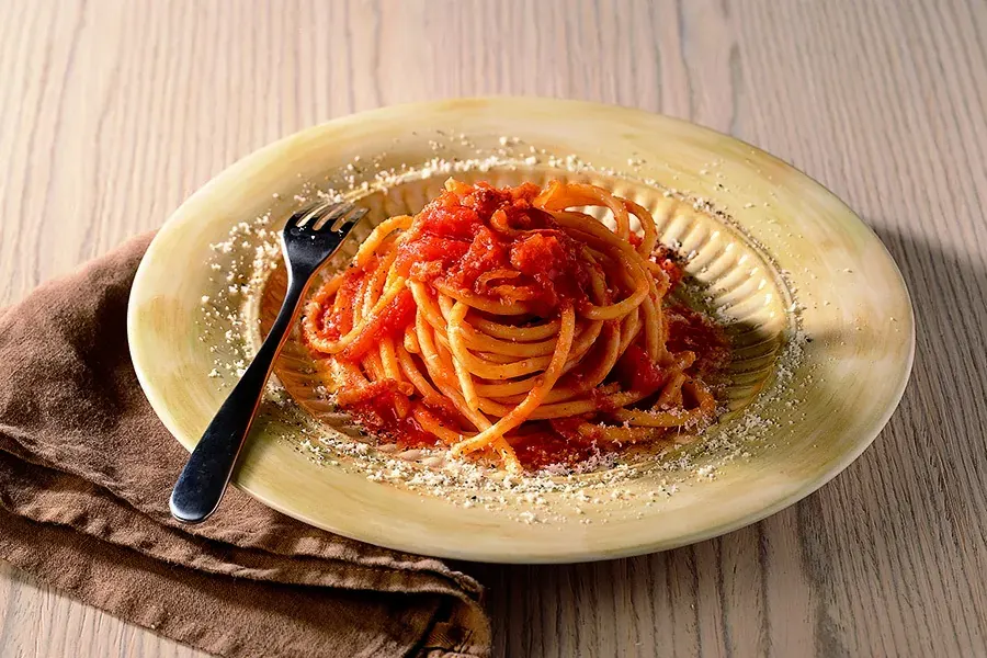 Spaghetti all'amatriciana