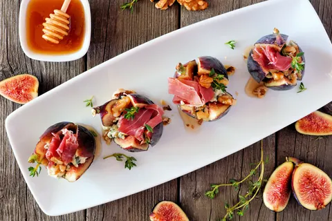 Fichi in agrodolce con prosciutto