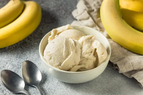Gelato alla banana senza gelatiera