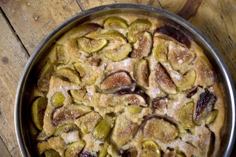 Clafoutis ai fichi
