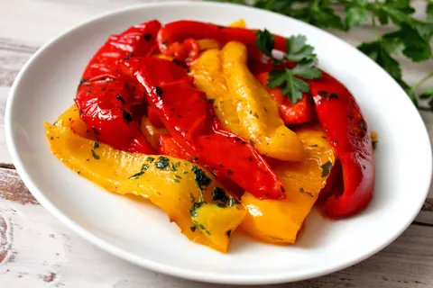 Peperoni arrostiti al forno